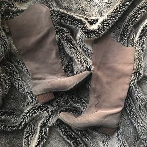 High Suede Naughty Monkey Heeled Boots